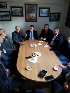 Kadıköy İlçe Kaymakamı ve Emniyet Müdüründen, Kadıköy Tarihi Çarşısı Derneğine Yılbaşı Ziyareti