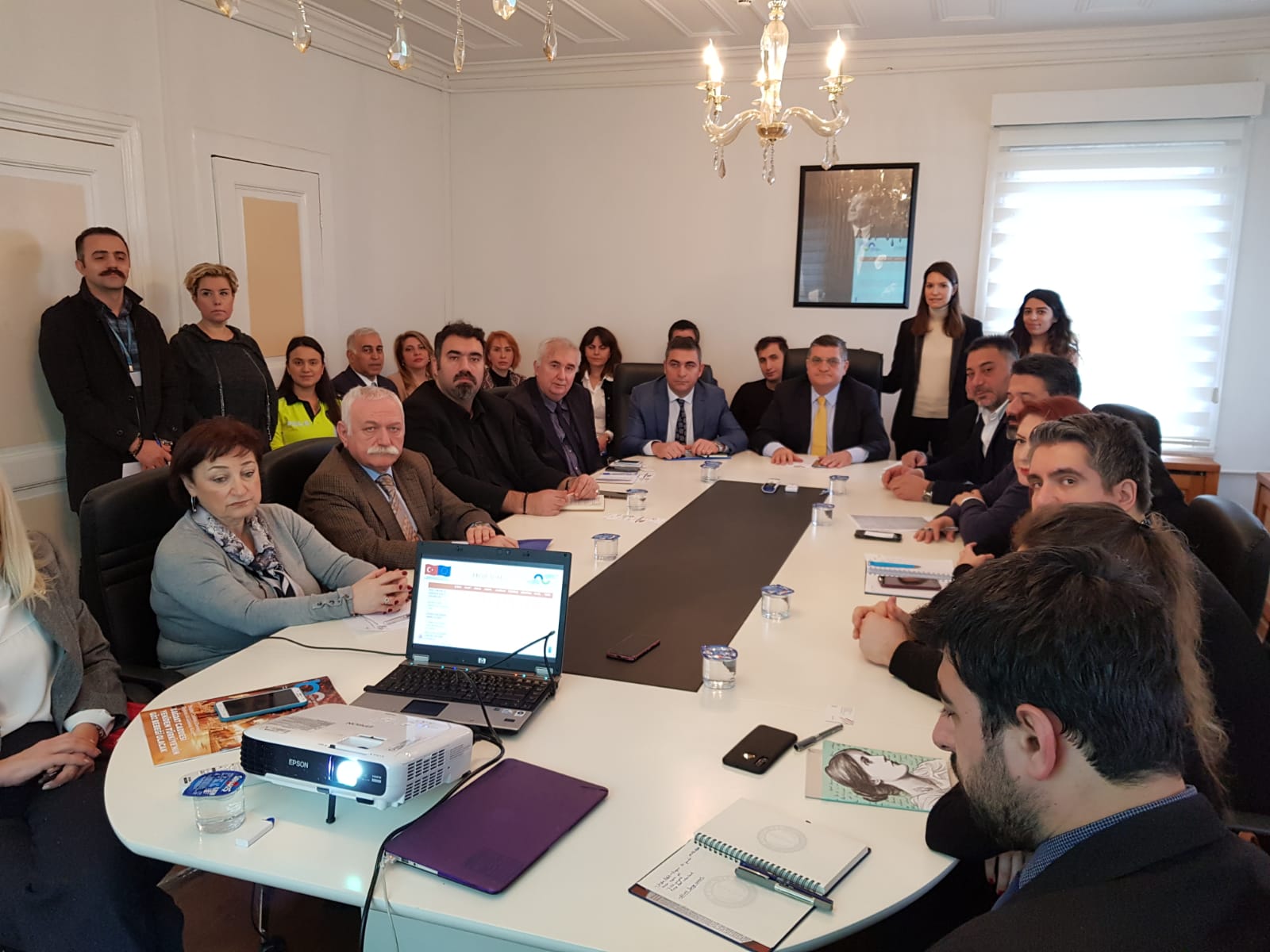 Kadıköy Kaymakamlığı’nda yerel güvenlik planlamaları toplantısına katıldık